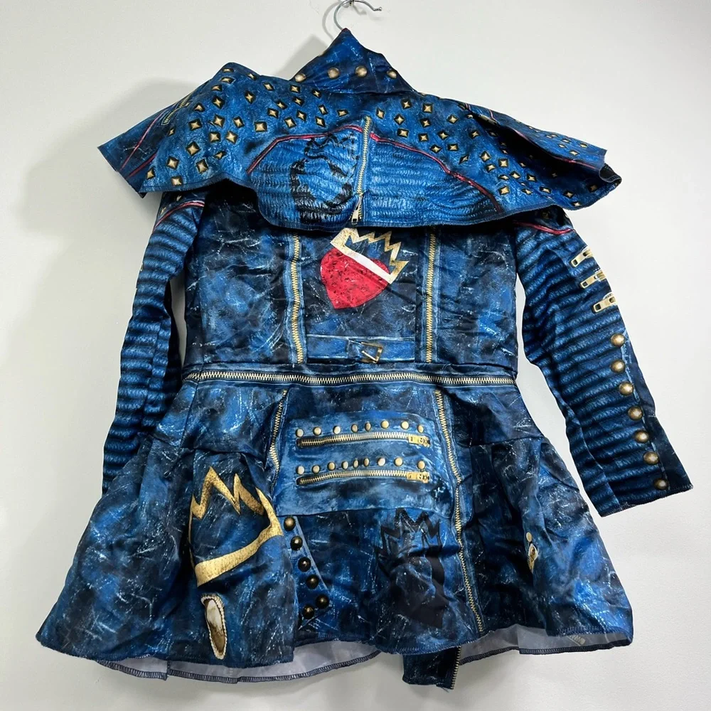 Disney Evie descendants2 top and jacket size 4-6x